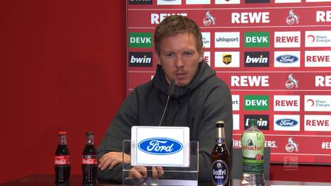 RB Leipzig verliert ein emotionales Spiel gegen den 1. FC Köln. Nach dem Spiel gibt es wohl ein Wortgefecht in den Katakomben - Julian Nagelsmann äußert sich.