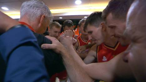 Das DBB-Team feiert nach dem gewonnenen Halbfinale den ersten Finaleinzug bei einer Basketball-WM. Doch die Nationalmannschaft hat noch lange nicht genug. 