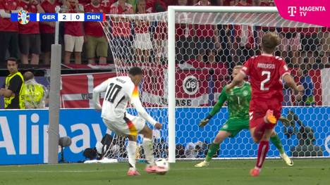 Deutschland zieht gegen Dänemark ins Viertelfinale der UEFA EURO 2024 ein. Das Spiel ist geprägt von einer Regen-Unterbrechung und mehreren VAR-Entscheidungen.
