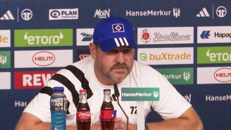 Mario Vuskovic fehlt dem Hamburger SV weiterhin wegen eines positiven Doping-Tests. Wegen der Sperre wird Trainer Steffen Baumgart deutlich.