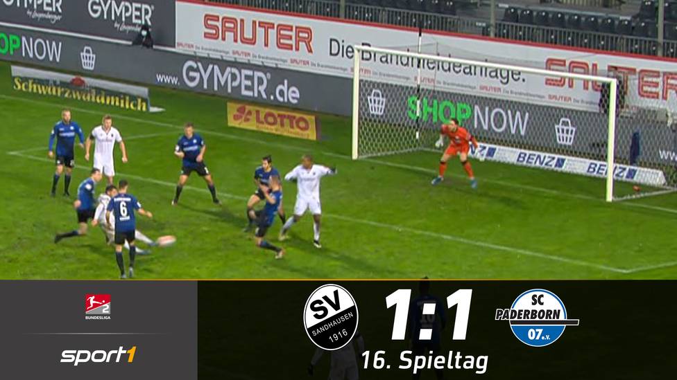 Der SV Sandhausen hat sich beim Duell der Gegensätze gegen den SC Paderborn spät ein 1:1-Remis erkämpft - und das trotz frühem Rückstand und verschossenem Elfmeter. 