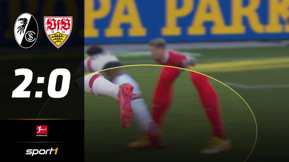 Im Baden-Württembergischen Derby erzürnte ein erst gegebener und dann doch zurückgenommener Elfmeter die Schwaben. Freiburg verschärft die Abstiegssorgen des VfB.