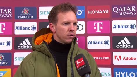 Der FC Bayern gewinnt das Spitzenspiel gegen Union Berlin. Trainer Julian Nagelsmann zeigt sich nach dem Spiel zufrieden mit der Leistung seiner Mannschaft. 