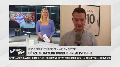 Das Transfergerücht um Mario Götze zu seinem ehemaligen Verein FC Bayern München wird aktuell wild diskutiert. SPORT1 Bayern-Reporter Florian Plettenberg gibt seine Einschätzung zur Causa Götze beim FCB.