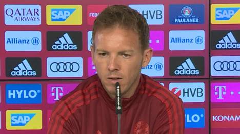 Coach Julian Nagelsmann bezieht Stellung zur Situation von Talent Paul Wanner beim FC Bayern - und lässt dabei durchblicken, dass ihm einiges nicht passte.