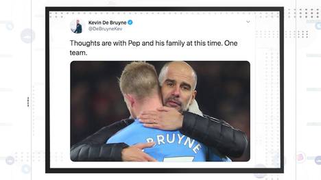 Nach der tragischen Nachricht um die Mutter von Pep Guardiola gab es in den Sozialen Medien viele Beileidsbekundungen aus der ganzen Welt des Fußballs für den Star-Trainer.