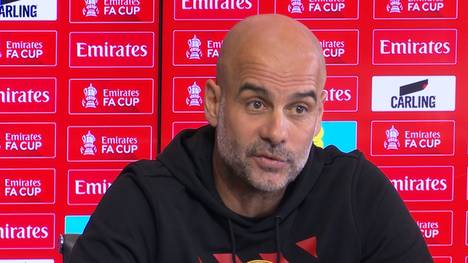 Manchester City hält sich mit dem Einzug ins CL-Halbfinale alle Möglichkeiten für das Triple in dieser Saison offen. Für Trainer Pep Guardiola ist es jedoch noch zu früh, darüber zu sprechen.