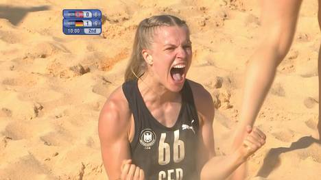 Die deutschen Beachhandballerinnen schaffen bei den World Games Historisches. Das Team holt einmal mehr Gold. Dabei ist die Schlussphase dramatisch.