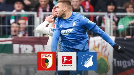 Weder dem FC Augsburg noch der TSG Hoffenheim gelingt im direkten Duell der ersehnte Befreiungsschlag. Ein Kraichgauer sorgt allerdings für ein rekordverdächtig frühes Vergehen.