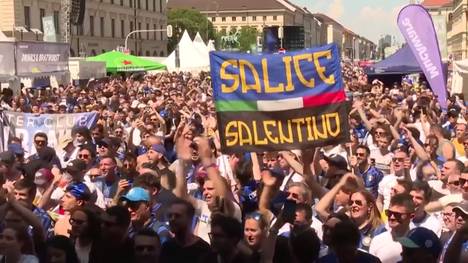 Vor dem Champions-League-Finale in München sind die Fans von PSG und Inter schon in Partylaune. Die Pariser hoffen auf ihren ersten Titel in der Königsklasse, für die Nerazzurri ist es bereits das siebte Finale.