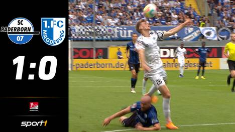 Der SC Paderborn hat die Tabellenführung in der 2. Liga verteidigt. Am Samstag setzten sich die Ostwestfalen knapp mit 1:0 gegen den Aufsteiger aus Magdeburg durch.