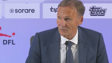 DFL-Boss Hans-Joachim Watzke zeigt sich als großer Befürworter eines Investoreneinstiegs bei der DFL. Sein "Baby" sei diese Idee allerdings nicht gewesen, das macht er auf der PK deutlich.