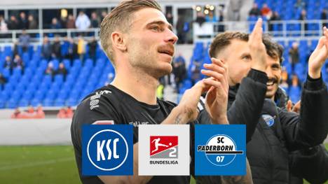 Der KSC verliert sein Heimspiel gegen Paderborn deutlich. Joker Felix Platte glänzt für die Ostwestfalen mit einem Doppelpack.