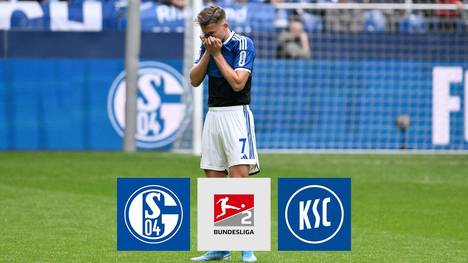 Der FC Schalke und der Karlsruher SC trennen sich torlos. Damit kommen die Königsblauen im Abstiegskampf weiter nicht vom Fleck.