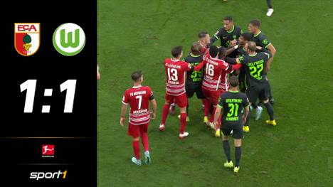 Wolfsburg und Augsburg trennen sich Unentschieden. Auf beiden Seiten stechen die Torhüter heraus.