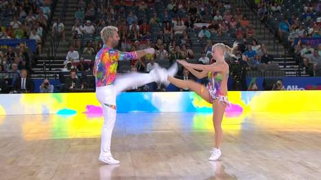 Team Deutschland rockt die World Games auch auf dem Tanzparkett. Damit kommt bereits die sechste Goldmedaille auf das deutsche Konto.