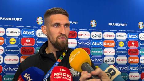 Nach dem 1:1 gegen die Schweiz spricht Robert Andrich über den Spielverlauf und die Bedeutung der Auswechselspieler.