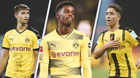 Haaland, Reyna, Sancho, Bellingham: Dortmunds Youngster werden zu Recht von allen Seiten gelobt. Den Durchbruch schafften aber nicht alle BVB-Talente.
