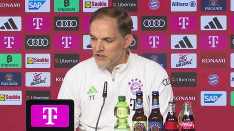 Vor dem Bundesliga-Spiel gegen den VfB Stuttgart spricht Bayern-Trainer Thomas Tuchel über den an den VfB ausgeliehenen Alexander Nübel.
