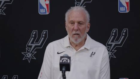 Spurs-Trainer Greg Popovich spricht über den Hype um Shooting-Star Victor Wembanyama und verrät wie er mit dem 19-Jährigen plant. 