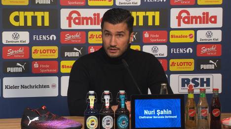 Nach der Auswärtsniederlage bei Holstein Kiel zieht BVB-Trainer Nuri Sahin ein bitteres Fazit.