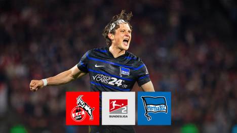 Im Samstagabendspiel setzt sich Hertha BSC auswärts gegen den 1. FC Köln durch. Ein Traumtor des starken Fabian Reese macht den Unterschied.