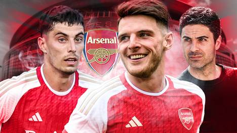 Der FC Arsenal rüstet weiter auf, um den Titelkampf in der Premier League anzugehen. Jurrien Timber und Kai Havertz wurden bereits fest verpflichtet; Declan Rice soll folgen. 