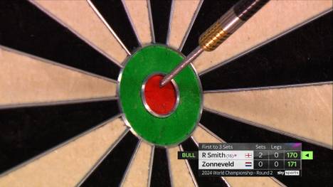 Ross Smith schlägt Niels Zonneveld in der zweiten Runde der Darts-Weltmeisterschaft verdient mit 3:1 und zieht in die dritte Runde ein.