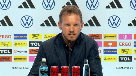 Auf der Pressekonferenz bei der Bekanntgabe des EM-Kaders gerät der Bundestrainer Julian Nagelsmann besonders bei einem Spieler sehr ins Schwärmen.