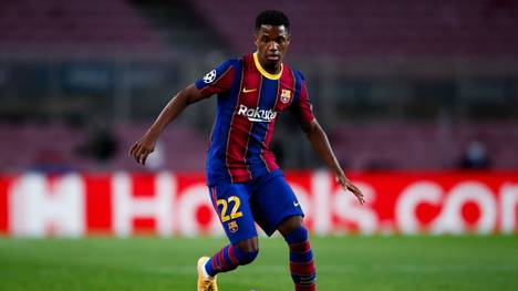 Bittere Nachricht für den FC Barcelona: Shootingstar Ansu Fati hat sich im Spiel gegen Betis Sevilla schwer verletzt. 