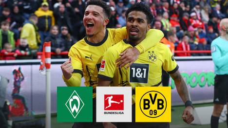 Borussia Dortmund ist nach zwei sehenswerten Toren gegen Bremen eigentlich auf Kurs - ein unnötiger Platzverweis von Marcel Sabitzer macht die Sache aber nochmal spannend.