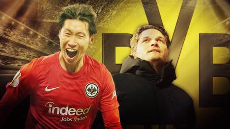 Borussia Dortmund scheint Daichi Kamada von Eintracht Frankfurt verpflichten zu wollen. Der Mittelfeldspieler soll beim BVB Mo Dahoud ersetzen. 