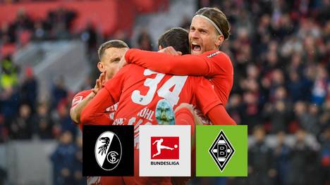 Der SC Freiburg rettet sich in letzter Sekunde ein 3:3 gegen Borussia Mönchengladbach. Die Breisgauer bleiben somit zum 16-Mal in Folge im heimischen Stadion gegen Gladbach ungeschlagen.