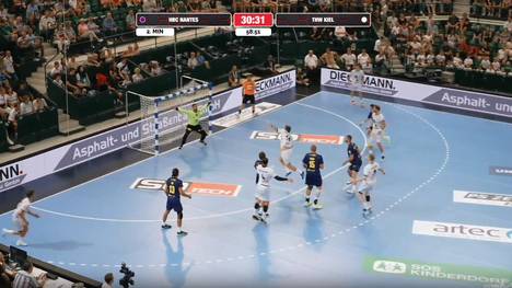 Der THW Kiel ringt den HBC Nantes nieder. Der Rekordmeister erreicht beim So-Tech Cup das Finale und trifft auf Veszprem. 