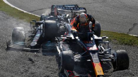 Verstappen und Hamilton waren in Monza in der 26. Runde in einen folgeschweren Crash verwickelt. Verstappens Bolide wurde ausgehebelt und landete auf dem Mercedes des Briten.
