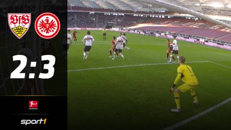 Der VfB Stuttgart verliert weiter an Boden im Kampf um den Klassenerhalt. Gegen Eintracht Frankfurt liegt das vor allem an der Einwechslung von Ajdin Hrustic, der kurz danach traumhaft trifft.