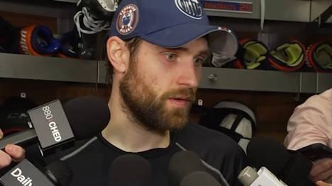 Draisaitl führt die Oilers zum ersten Saisonsieg gegen die Canucks. Nach dem Spiel äußert er sich zum Saisonstart. 