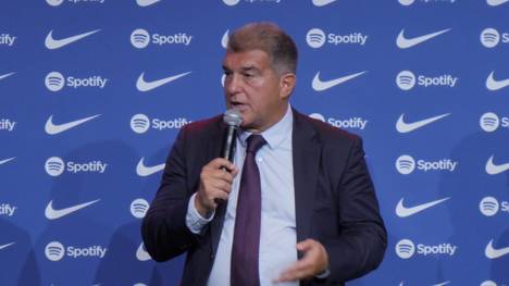 Barcelonas Präsident Joan Laporta hat nach dem umstrittenen 3:2-Sieg Real Madrids gegen DU Almeria drastische Worte gefunden.