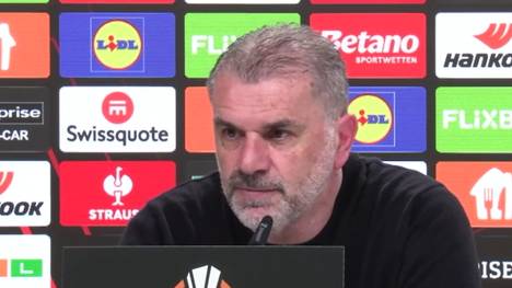 Aufatmen bei Tottenham und Ange Postecoglou. Mit dem Sieg in Frankfurt lebt der Titel-Traum weiter und damit auch das Ticket für die Internationalen Plätze. Entsprechend erleichtert wirkte der Trainer, der zuletzt vor dem Aus stand. 