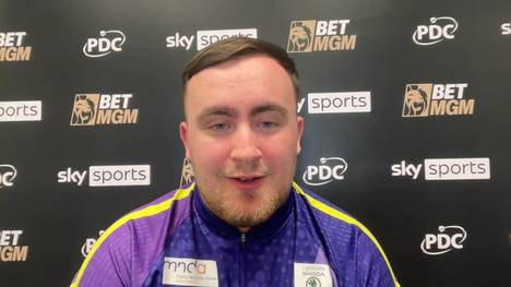Luke Littler spricht nach seinem dritten Sieg in der Premier League of Darts über seine Ziele und über Freund Nathan Aspinall, die beide das gleiche Management teilen.