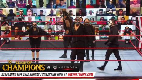 Bei WWE Monday Night RAW offenbart die Gruppierung Retribution ihre neue Optik, erklärt, was sie vorhat - und verteilt eine weitere Abreibung.
