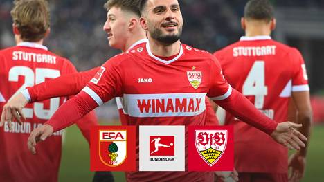 Der VfB Stuttgart rückt durch einen Auswärtssieg beim FC Augsburg etwas näher an die Spitzengruppe der Fußball-Bundesliga heran und feiert dabei seinen Rückkehrer Deniz Undav. Der FCA muss weiter nach unten schauen.