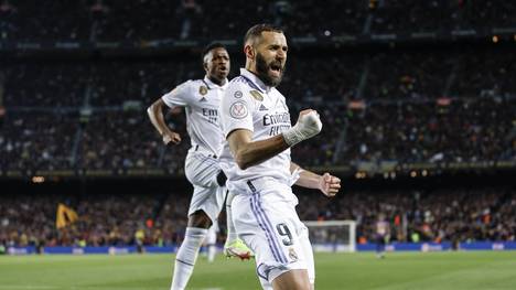 Es war eine königliche Machtdemonstration im Halbfinal-Rückspiel der Copa del Rey. Ein 4:0-Erfolg im El Clasico. Karim Benzema erzielt dabei einen Hattrick.