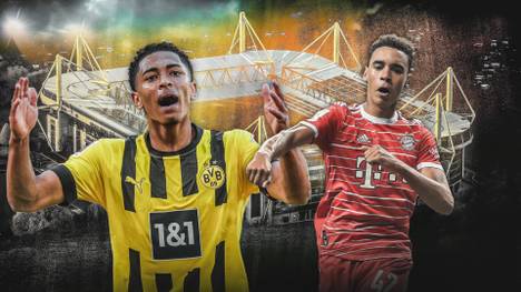 Dortmund gegen Bayern! Es ist nicht nur das Spiel der Spiele in der Bundesliga, sondern auch das Duell der Super-Teenies. Jude Bellingham versus Jamal Musiala. 
