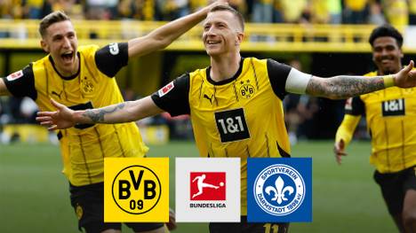 Der letzte Spieltag in Dortmund steht ganz im Zeichen des Abschieds von Marco Reus - und die BVB-Legende trifft gegen Darmstadt zauberhaft! Auch seine Kollegen schießen sich fürs Champions-League-Finale warm.