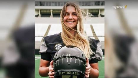 Football statt Soccer: Noch am Wochenende stand Sarah Fuller für die Vanderbilt Commodores zwischen den Pfosten - nun wurde sie in den Football-Kader der Männermannschaft ihrer Universität berufen.