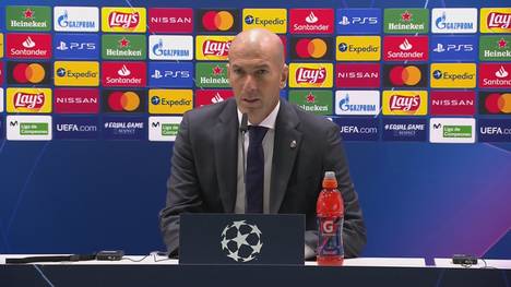 Zinedine Zidane äußert sich nach dem wichtigen Sieg in der Champions League gegen Inter Mailand zur Zukunft von Real-Kapitän Sergio Ramos.