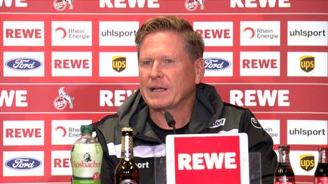 Saisonübergreifend wartet der 1. FC Köln seit 13 Spielen auf einen Sieg. Für Trainer Markus Gisdol ist die Negativserie logisch erklärbar.
