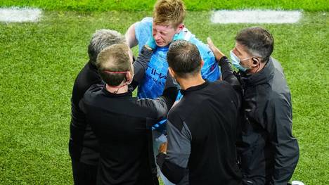 Belgiens EM-Star Kevin De Bruyne hegt wegen der Verletzung im Champions-League-Finale keinerlei Groll gegen den deutschen Nationalspieler Antonio Rüdiger.