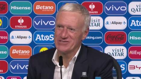 Didier Deschamps wird nach Frankreichs Halbfinal-Aus zu seiner Zukunft gefragt. Der Trainer reagiert patzig.